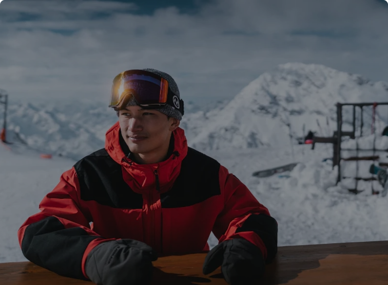 Mai più maschere da sci appannate