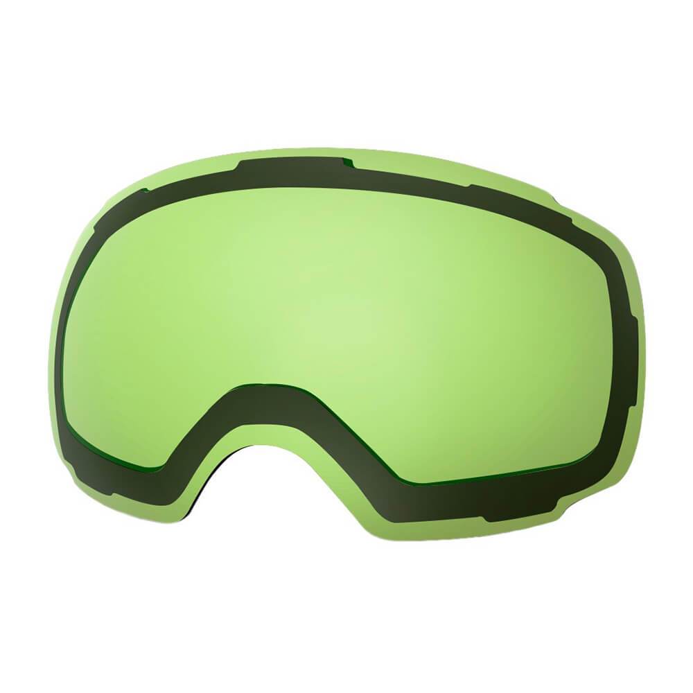 REPLACEMENT LENS BASIC - For Goggles Pro Series - 20+ Different Lens - 100% UV400 Protection OutdoorMasterShop VLT 80% Light Green