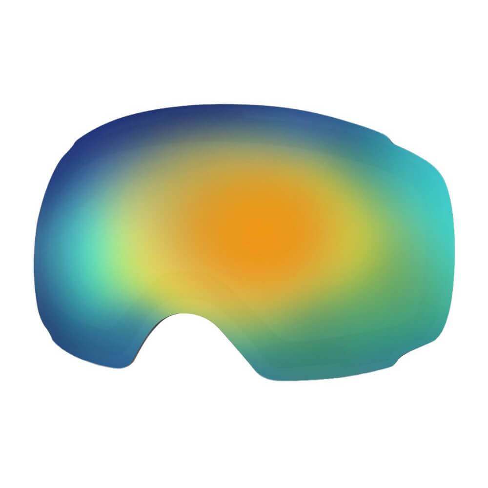REPLACEMENT LENS BASIC - For Goggles Pro Series - 20+ Different Lens - 100% UV400 Protection OutdoorMasterShop VLT 13% Gold