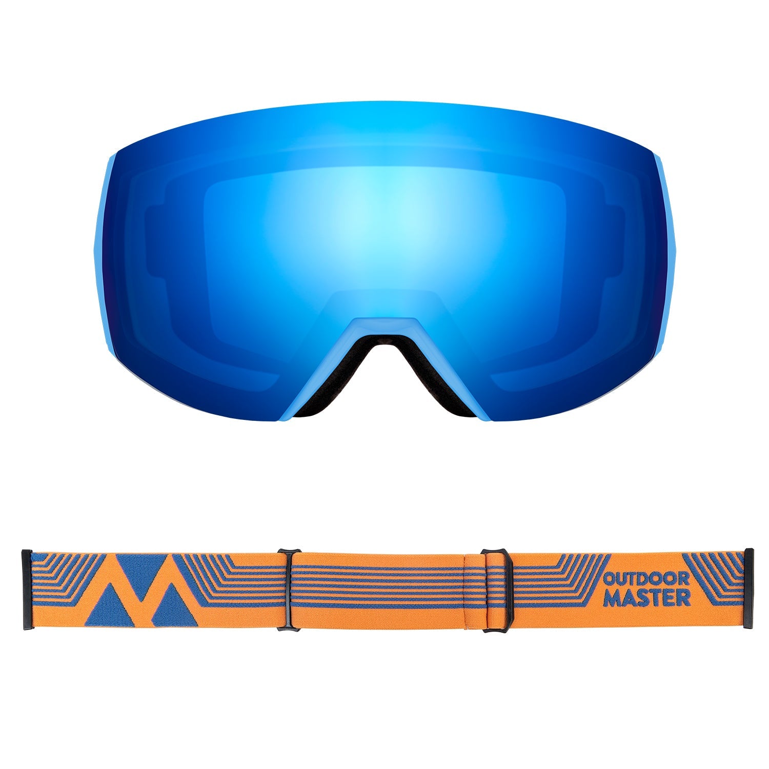 MASCHERA DA SCI ULTRA + LENTE DI RICAMBIO INCLUSA