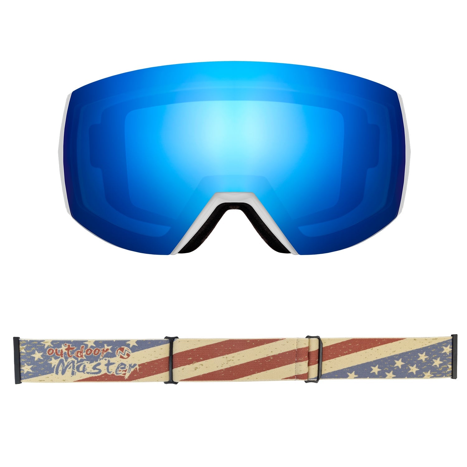 MASCHERA DA SCI ULTRA con lente di ricambio