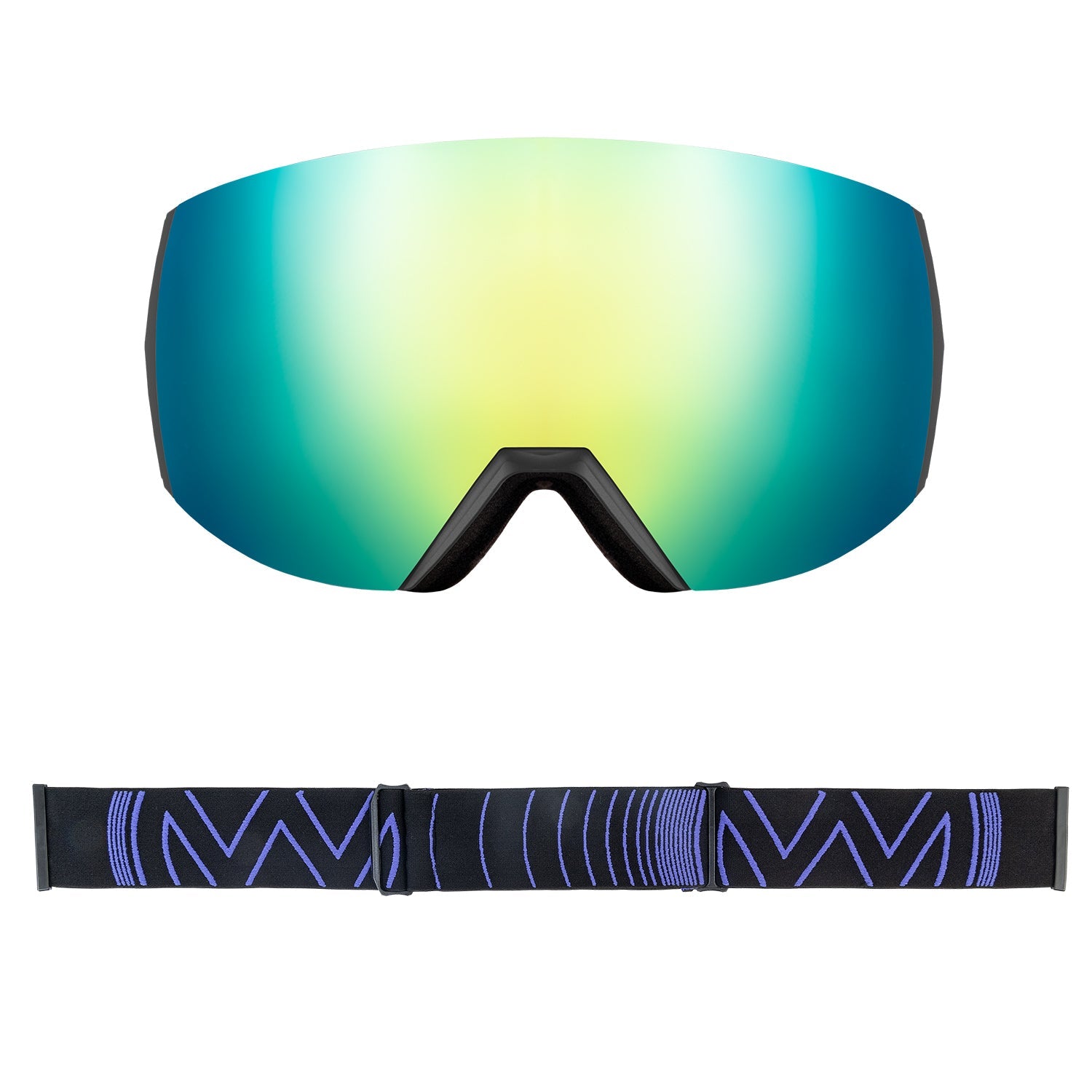 MASCHERA DA SCI ULTRA + LENTE DI RICAMBIO INCLUSA