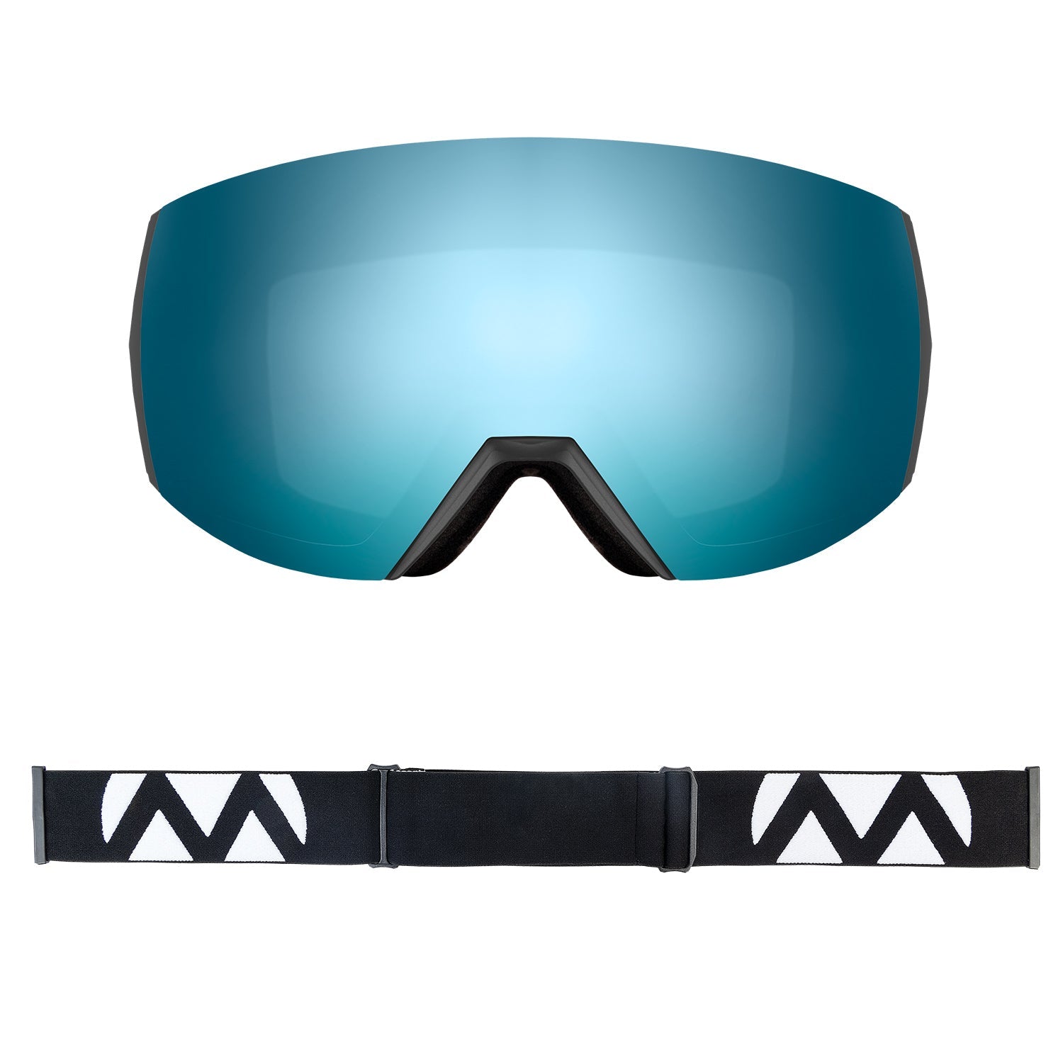 MASCHERA DA SCI ULTRA + LENTE DI RICAMBIO INCLUSA