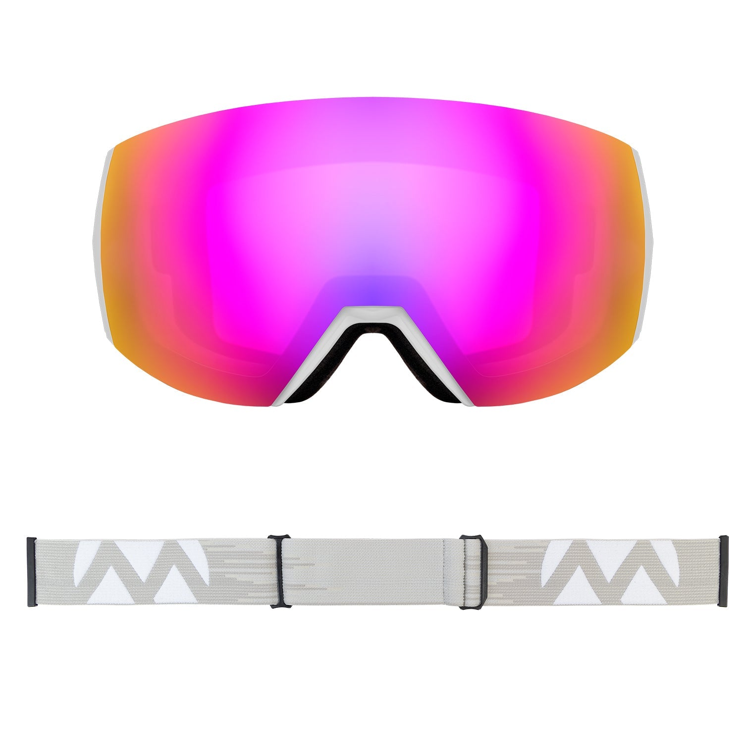 MASCHERA DA SCI ULTRA + LENTE DI RICAMBIO INCLUSA
