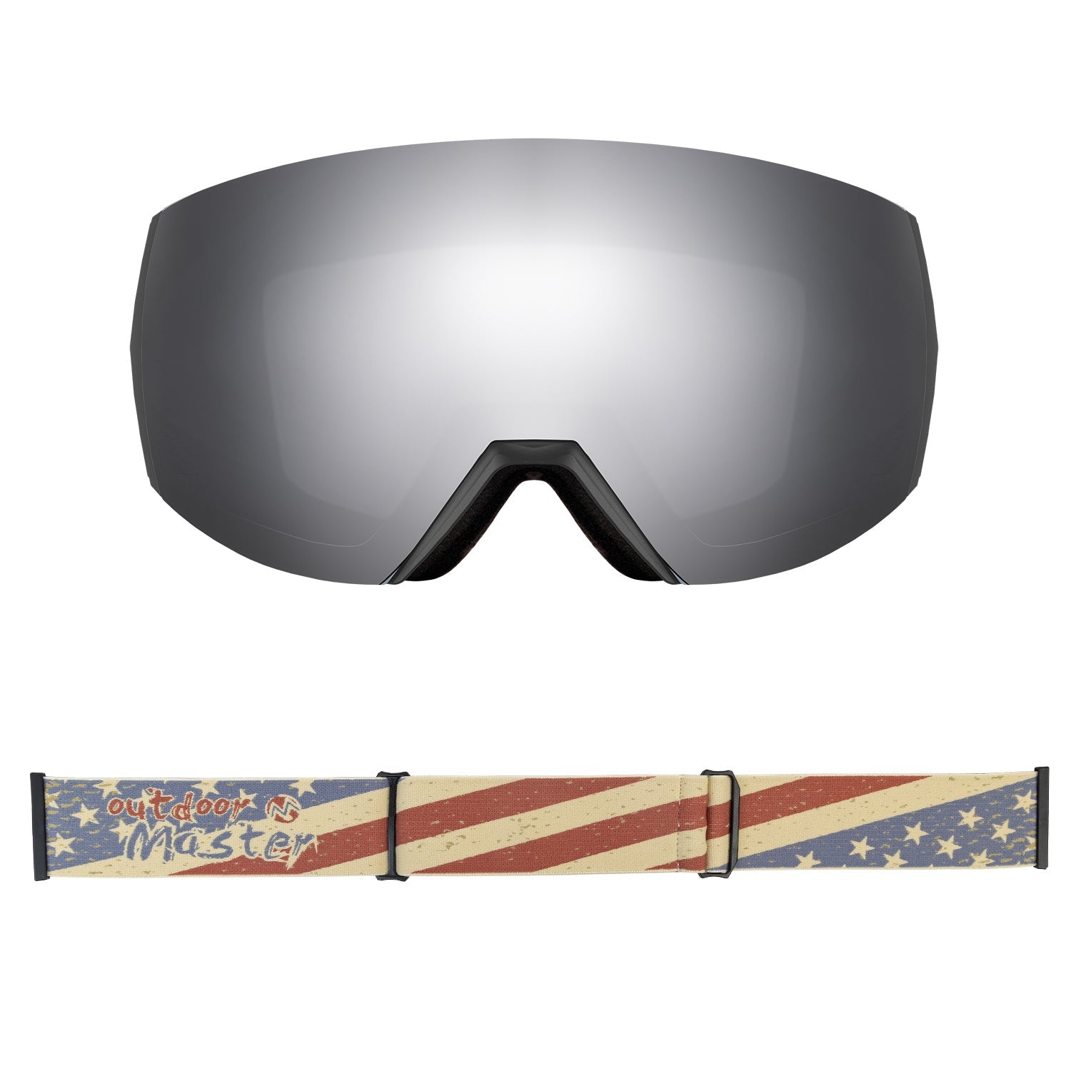 MASCHERA DA SCI ULTRA con lente di ricambio