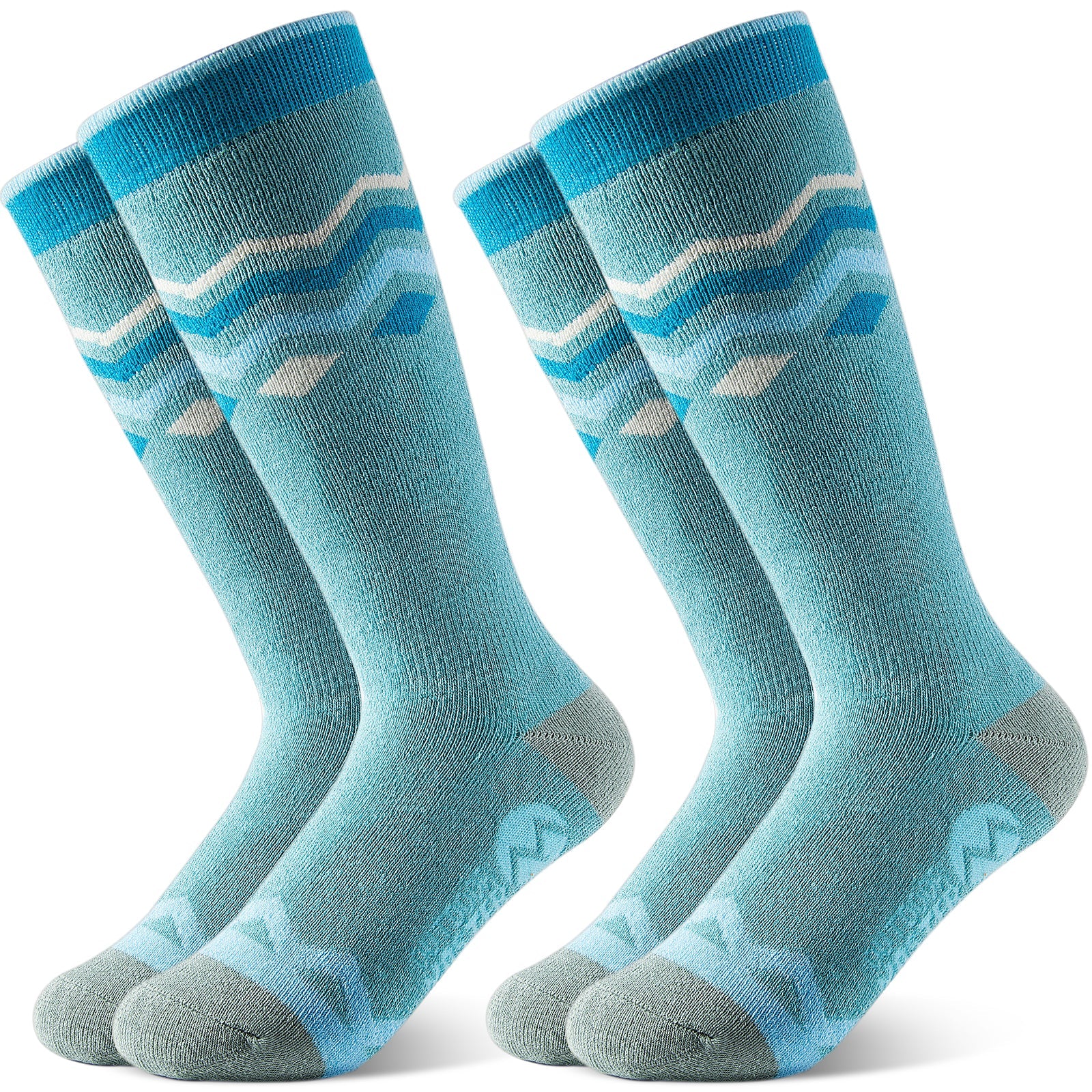 CALZE INVERNALI IN COTONE per bambini (2 paia)