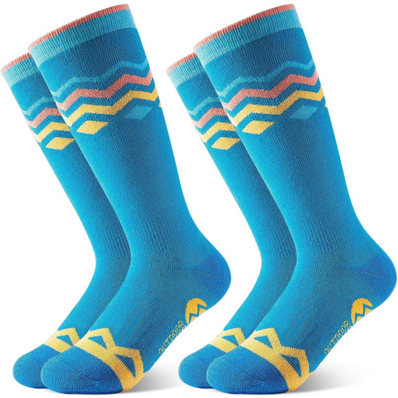 CALZE INVERNALI IN COTONE per bambini (2 paia)