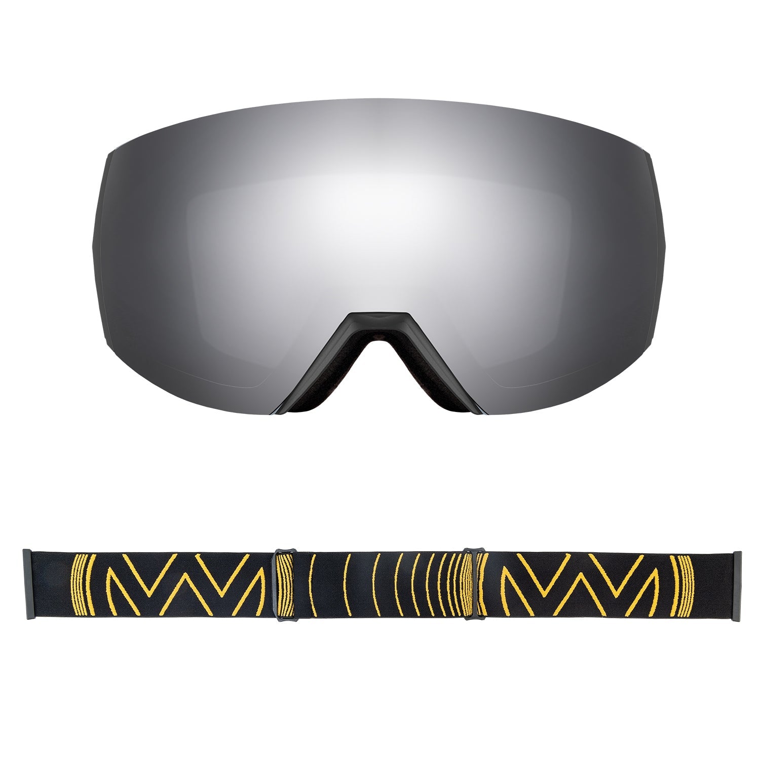 MASCHERA DA SCI ULTRA + LENTE DI RICAMBIO INCLUSA