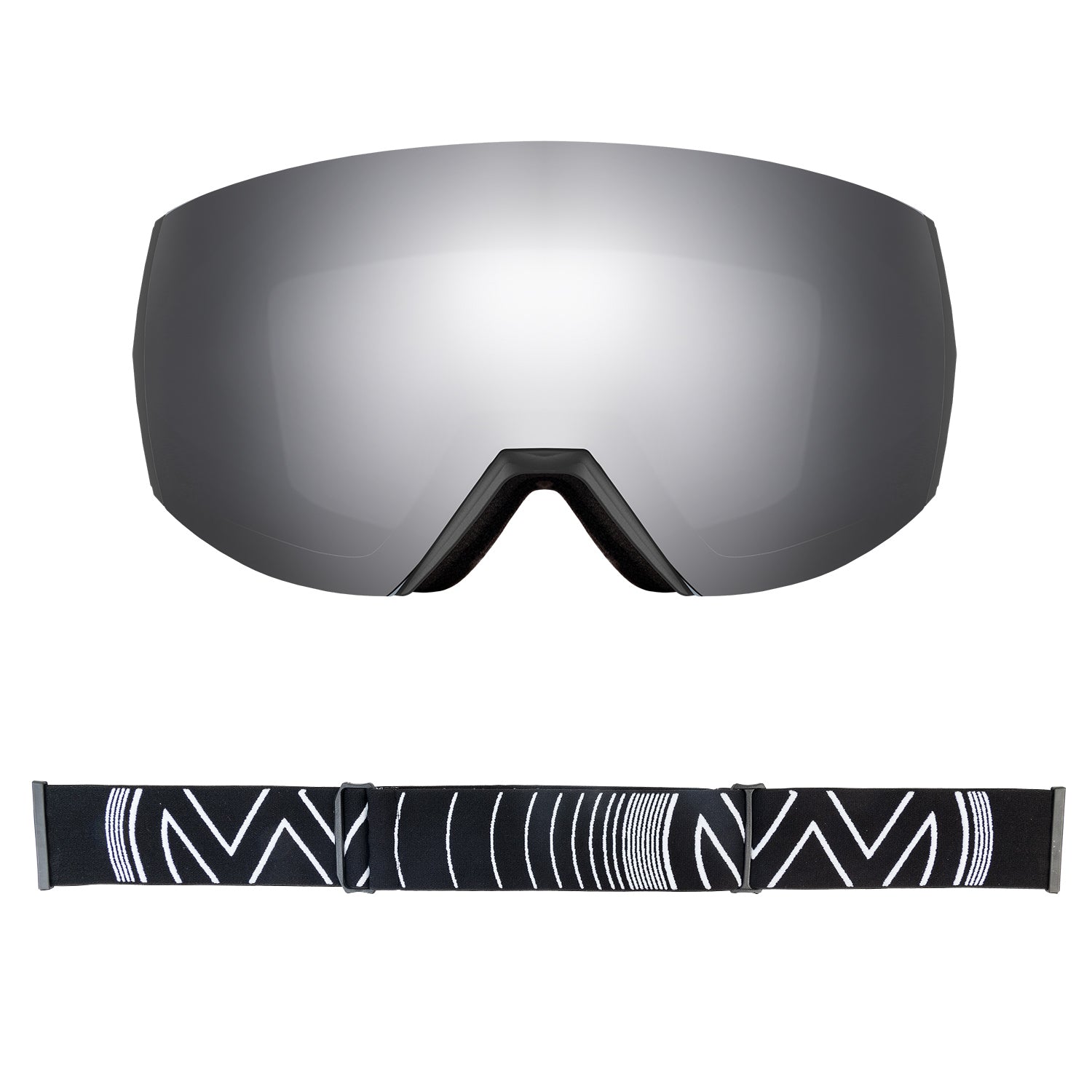 MASCHERA DA SCI ULTRA + LENTE DI RICAMBIO INCLUSA