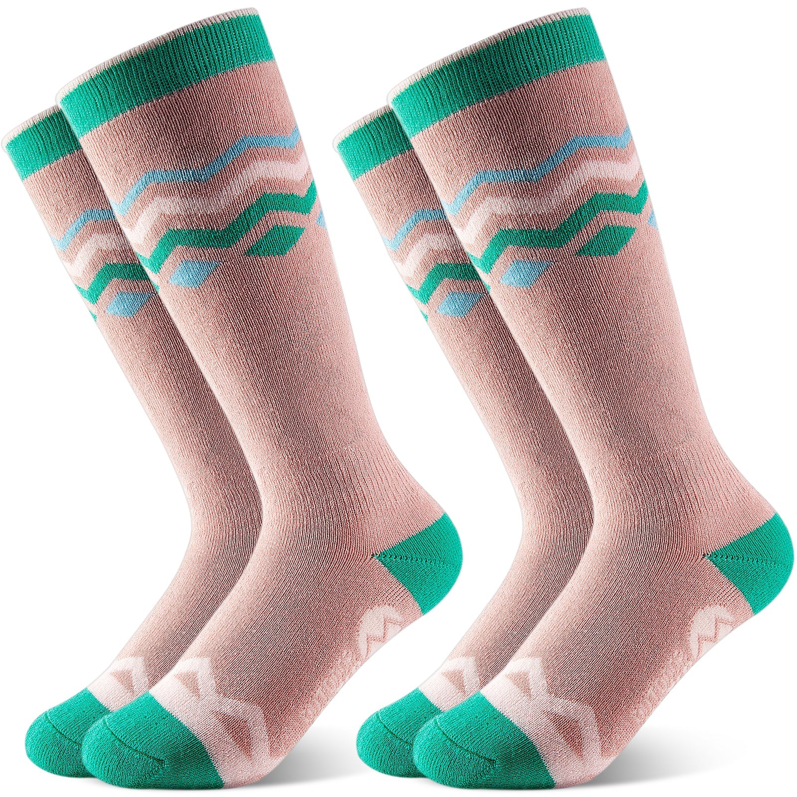 CALZE INVERNALI IN COTONE per bambini (2 paia)