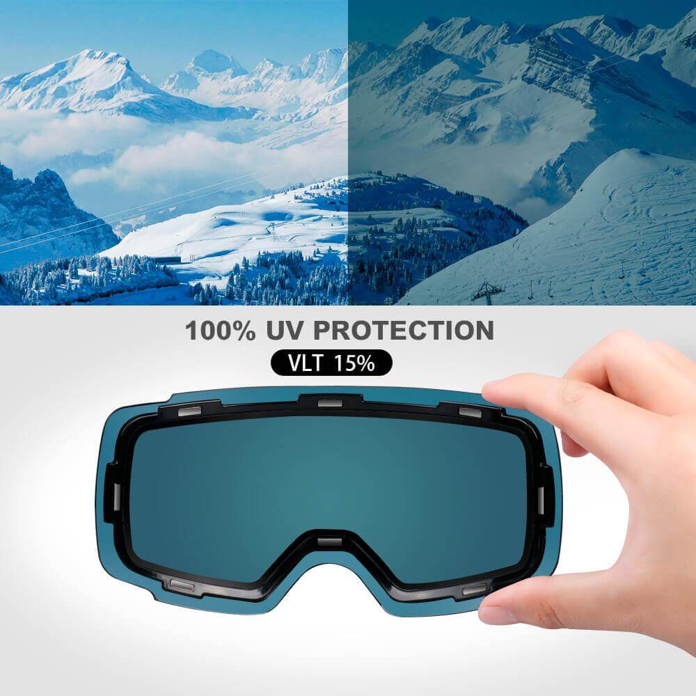 REPLACEMENT LENS BASIC - For Goggles Pro Series - 20+ Different Lens - 100% UV400 Protection OutdoorMasterShop