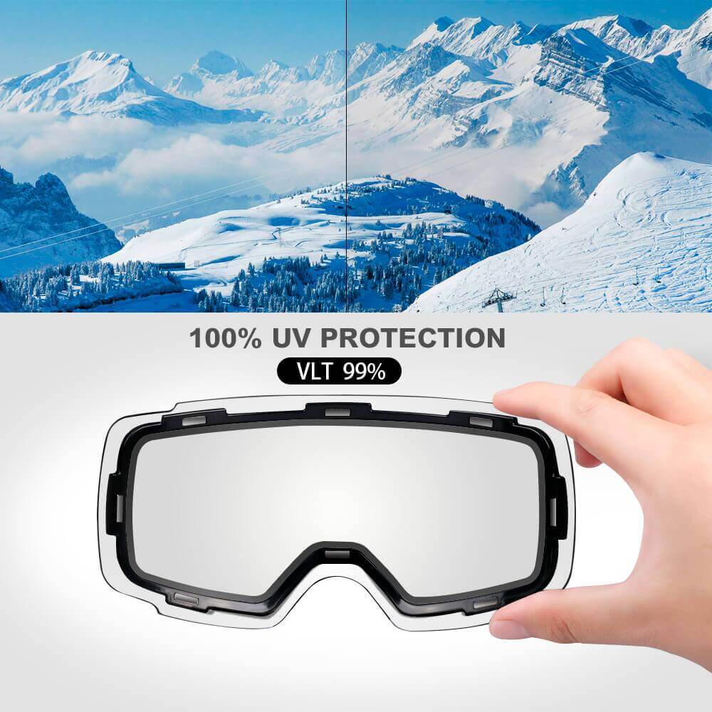 REPLACEMENT LENS BASIC - For Goggles Pro Series - 20+ Different Lens - 100% UV400 Protection OutdoorMasterShop