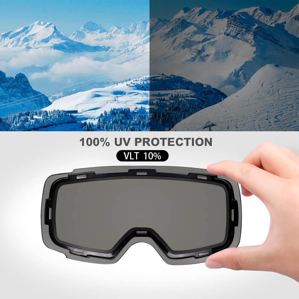 REPLACEMENT LENS BASIC - For Goggles Pro Series - 20+ Different Lens - 100% UV400 Protection OutdoorMasterShop
