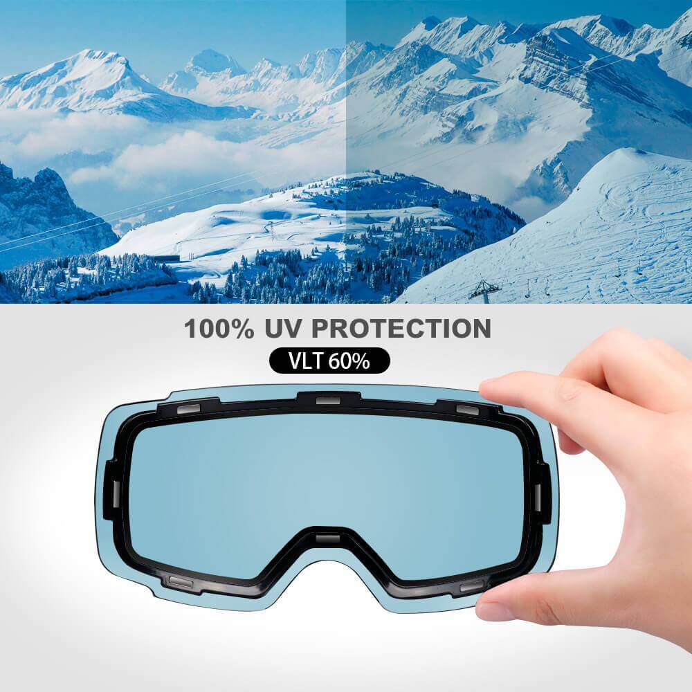 REPLACEMENT LENS BASIC - For Goggles Pro Series - 20+ Different Lens - 100% UV400 Protection OutdoorMasterShop