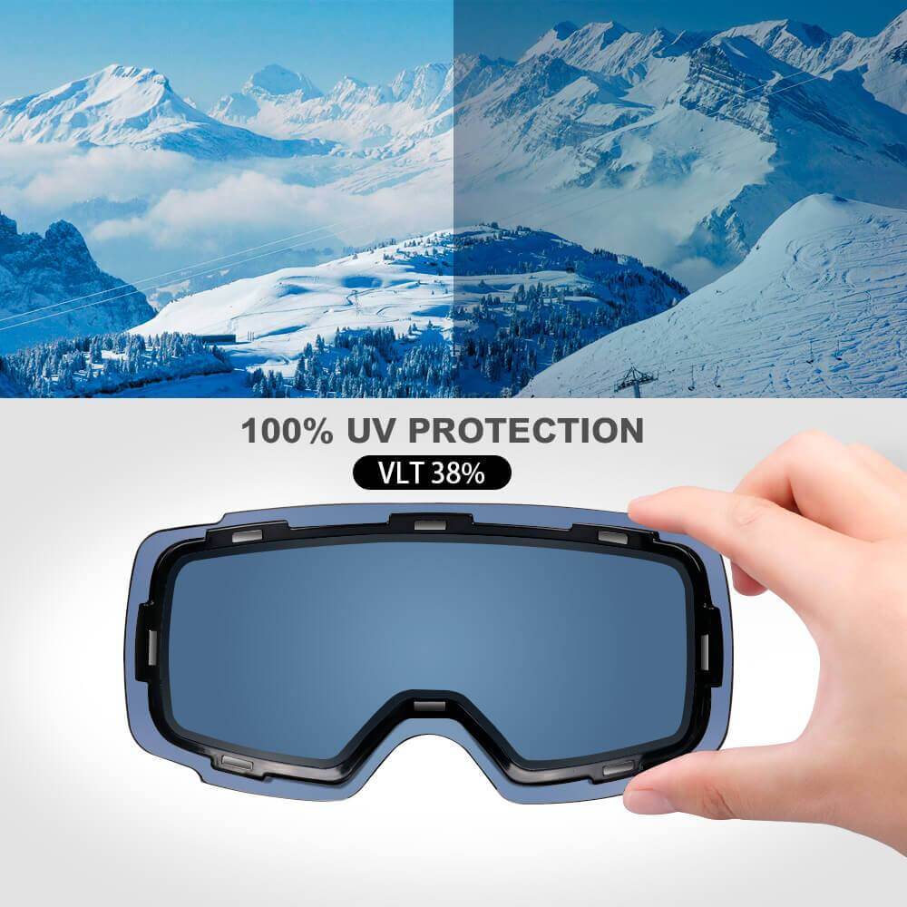 REPLACEMENT LENS BASIC - For Goggles Pro Series - 20+ Different Lens - 100% UV400 Protection OutdoorMasterShop