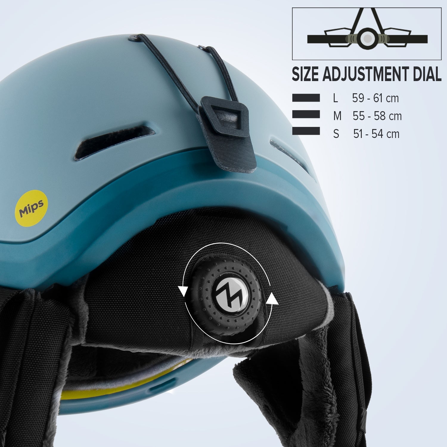 Casco da sci MIPS DIAMOND