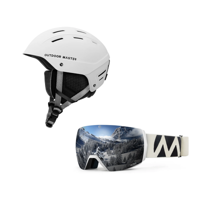 Set Sci e Snowboard con Casco Kelvin II e Maschera Ultra