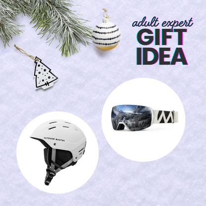 Set Sci e Snowboard con Casco Kelvin II e Maschera Ultra