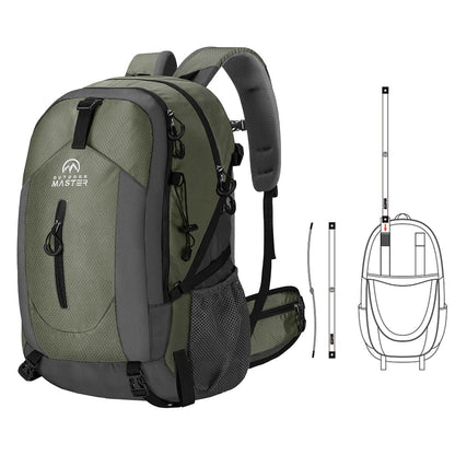 Borsa da Hiking con Copertura Waterproof 50L