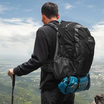 Borsa da Hiking con Copertura Waterproof 50L